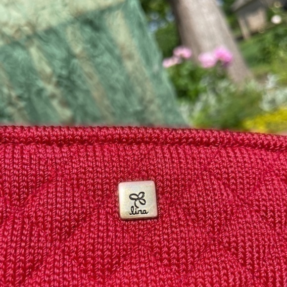 Cute red Lina purse. NWOT. - Picture 3 of 12